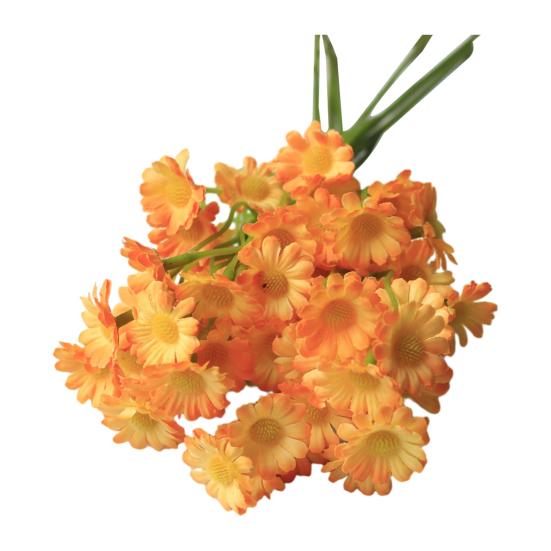 Искусственный букет цветов на гибких стеблях, реалистичные шелковые искусственные цветы для декора дома в лесном стиле, не требующие ухода, свадебные композиции