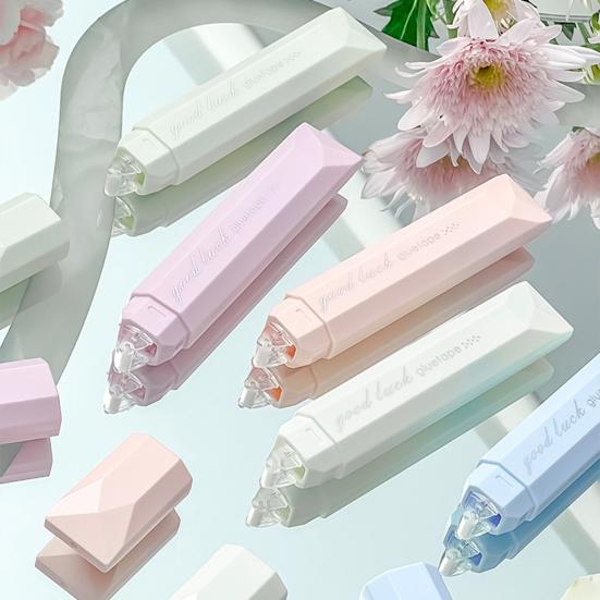 4 шт. Двусторонние клейкие ручки для скрапбукинга, двусторонний клейкий ролик, клей-диспенсер, аппликатор для скрапбукинга, ведения дневника, изготовления открыток, DIY-поделок