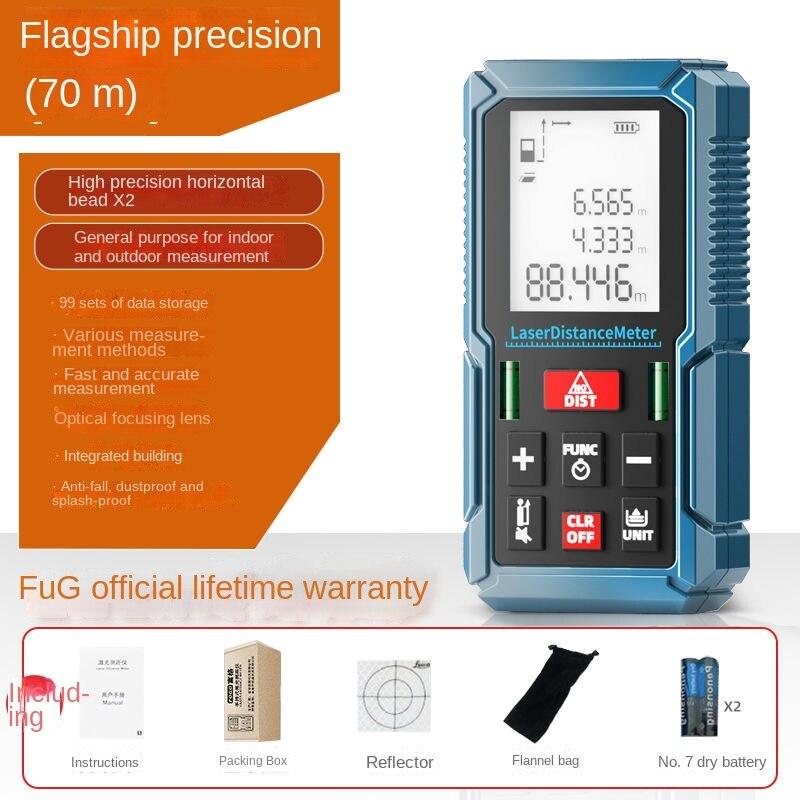 Лазерный дальномер, высокоточная портативная инфракрасная измерительная линейка, прибор для измерения расстояний, электронная линейка Artifact для измерительной комнаты