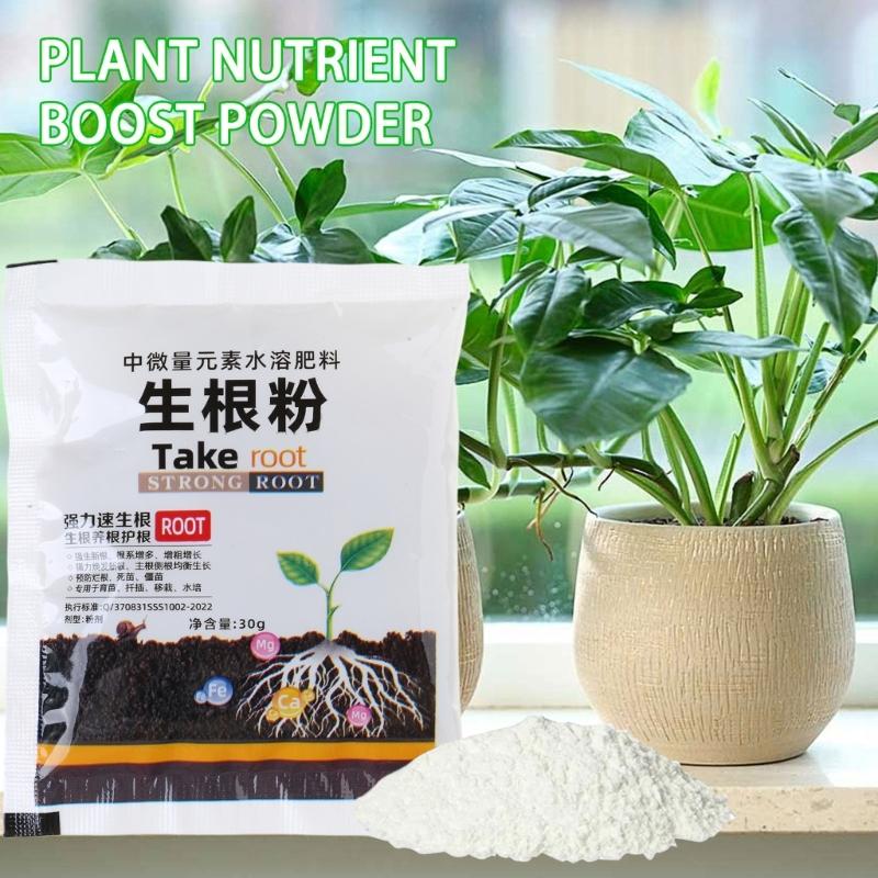 Fast Rooting Powder Plant Nutrient Fertilizers Fruit Tree Food Improve Flowering Survival Rate Healthy Rooting Powder