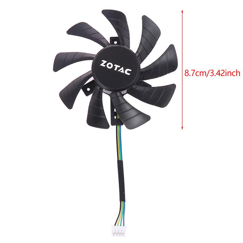 T129215Sh Замена охлаждающего вентилятора для Zotac Gtx 1060 960 950 Gtx1060 3 ГБ Itx Мини-видеокарта Воркующий вентилятор