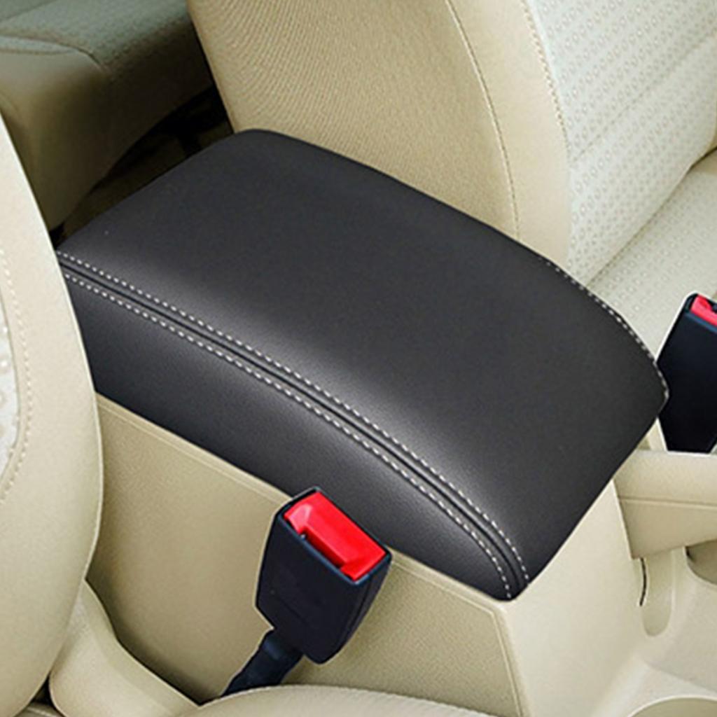 For VW Touran 2006 2007 2008 2009-2012 Car Armrest Cover Scratch proof Waterproof Cover Microfiber Leather Car Interior