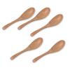 Wooden Natural Set of Current Model J-kitchens Spoons, 5, 15.5x4cm,