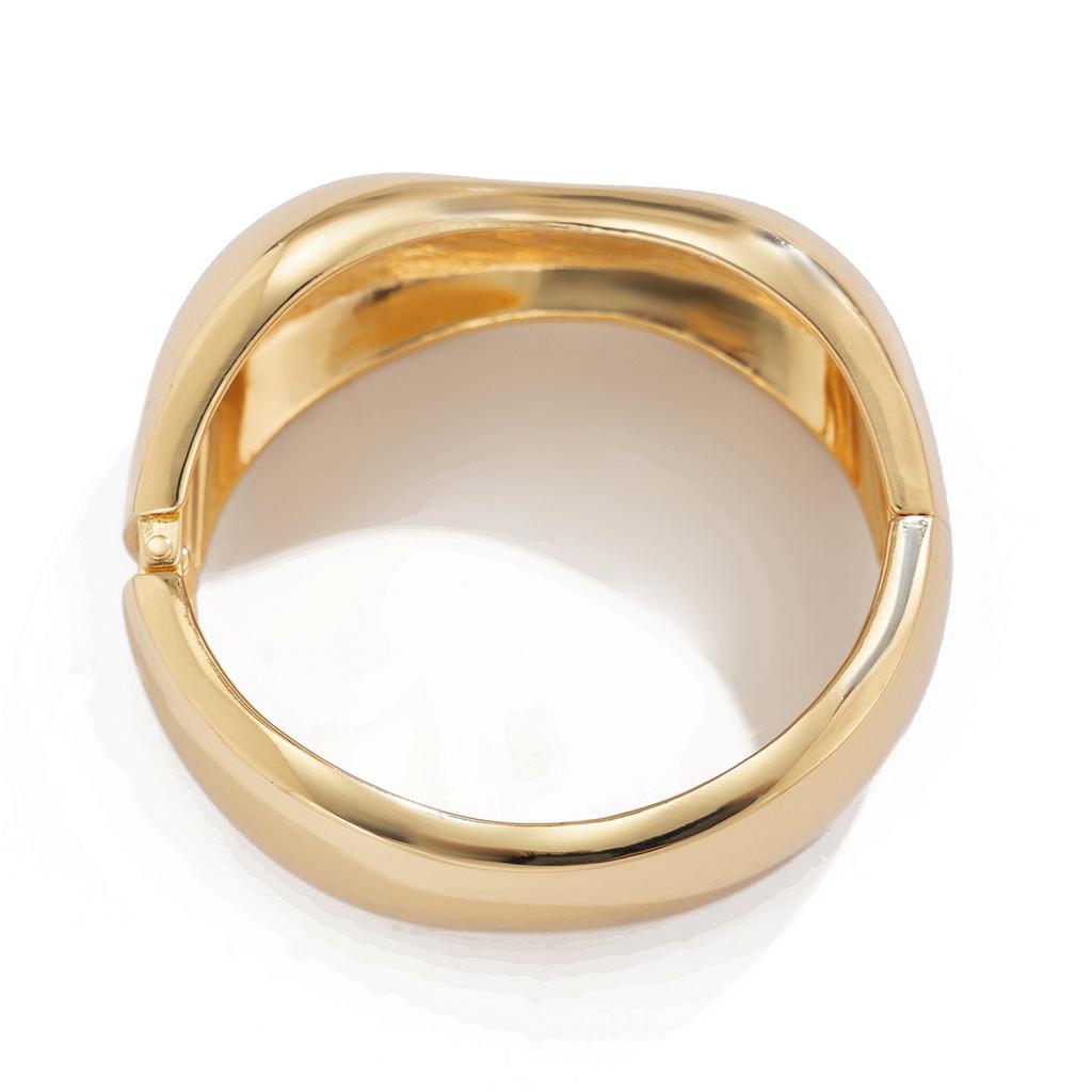 Популярный стиль браслета ювелирных изделий преувеличенный дизайн геометрический сплав браслет гальванопокрытие браслет