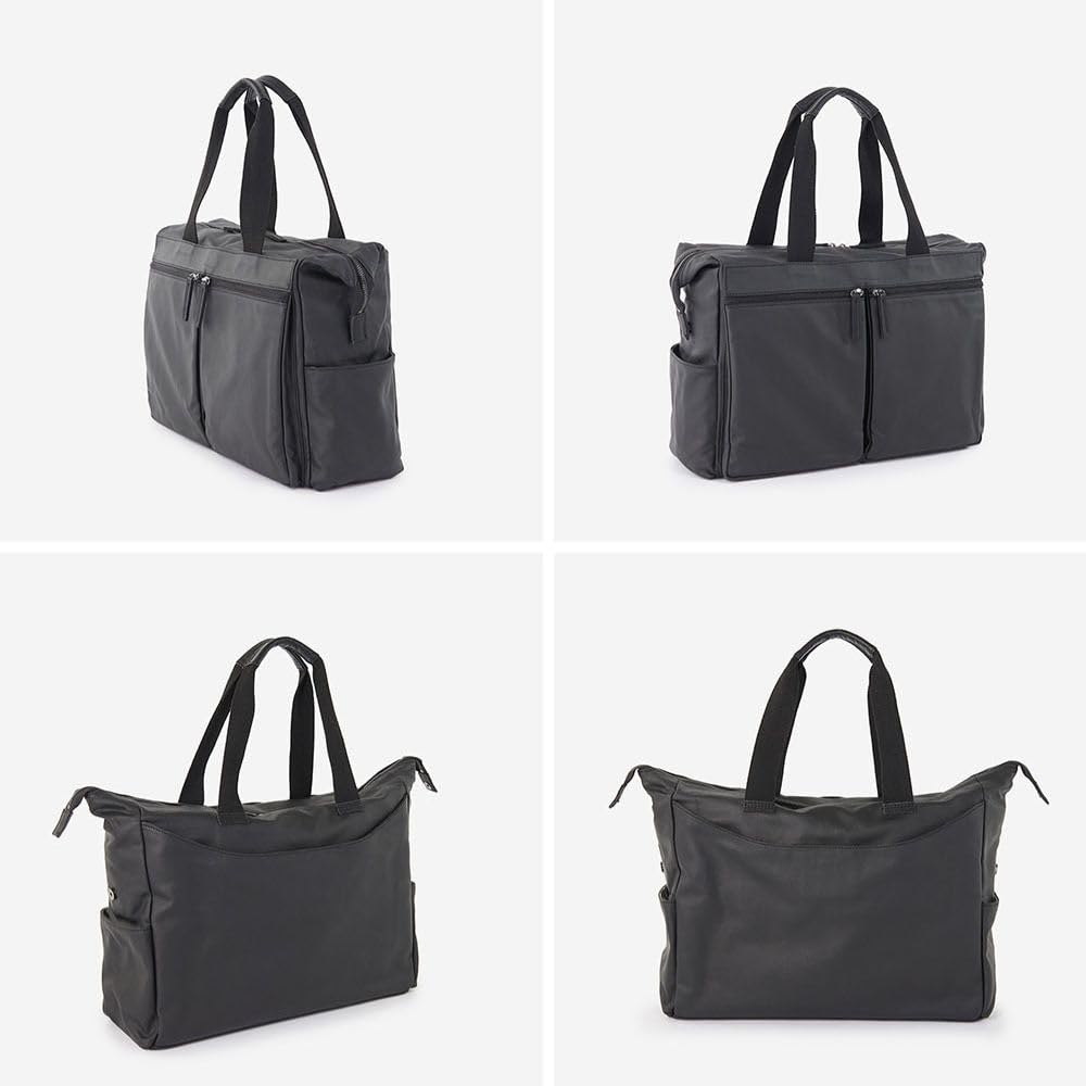 GOLDMEN GA102 Lightweight, Water-Repellent Business Tote Bag, Shoulder Bag, Briefcase, Duffel Bag, A4B4 Capacity, Canvas, Business Tote, Large