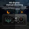 Автомобильный цифровой HUD-дисплей с сигнализацией LED-спидометр GPS-датчик скорости, инклинометр, компас, сигнализация превышения скорости, электронные аксессуары для автомобиля