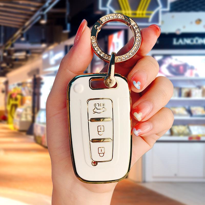 Чехол для ключа Hyundai ix35, Sonata 8, Elantra & Kia Sportage, K5/K3/K2 - Крышка корпуса пульта автомобиля