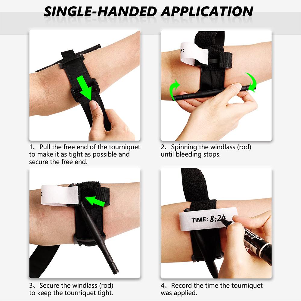 2 шт. жгутов для военных тактических медицинских жгутов первой помощи