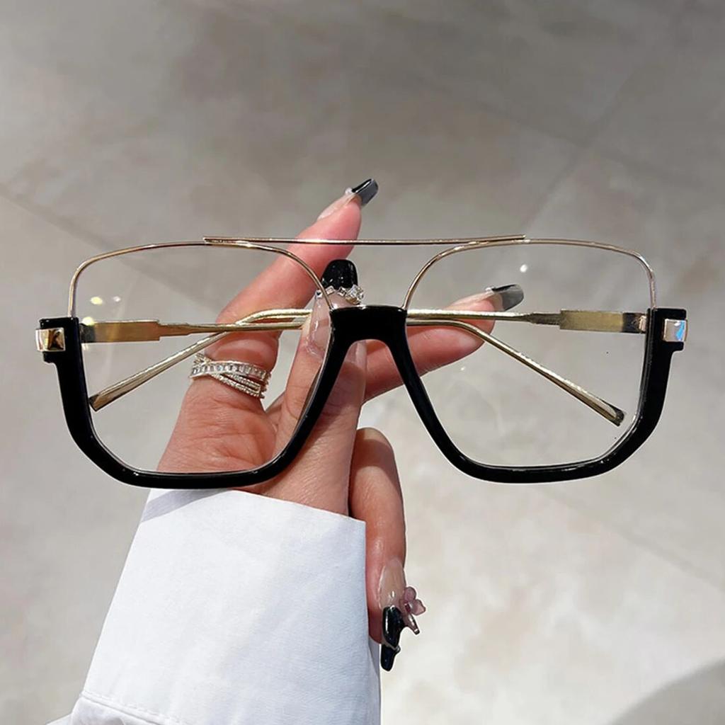 Модные винтажные квадратные солнцезащитные очки большого размера для женщин и мужчин, солнцезащитные очки UV400, модные солнцезащитные очки популярного дизайна