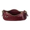 Gucci GG Emblem GG Print Embossed Leather Shoulder Bag Small Women Shoulder Bag Red 847091-AAFDV-6207