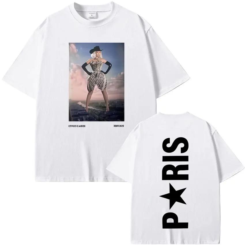 2026 Певица Бейонсе Cowboy Carter Харадзюку Графический Футболка Юмор Высокое Качество Мужская Женская Короткий Рукав Хип-Хоп Повседневные Футболки