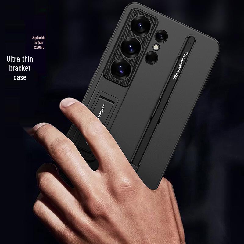 Защитный чехол Samsung S26 Ultra ударопрочный, со слотом для стилуса и наконечником, силикон и жесткий корпус
