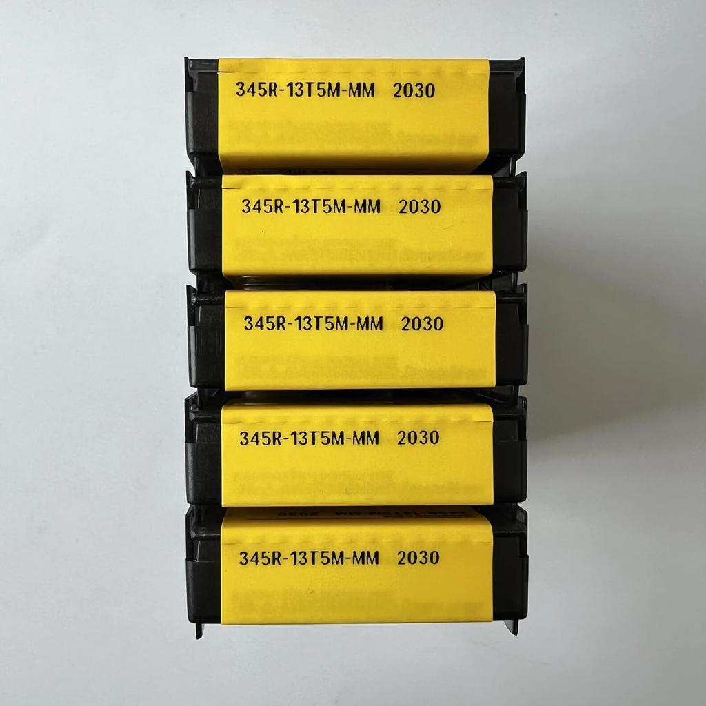Original Sandvik / 345R-13T5M-MM 2030 / CNC Lathe Carbide Blade 10 Pcs
