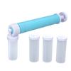 Manual Cake Duster Multifunction Plastic Cake Coloring Sprayer for Baking DessertsBlue