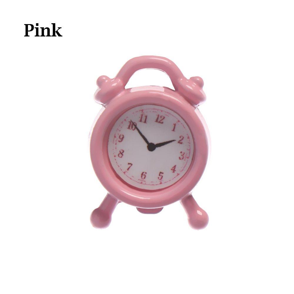 15*10mm Accessories 1:12 Scale Mini Home Decoration Alarm Clock Dollhouse Miniature Toy Doll Clocks