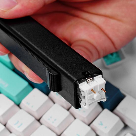 Съемник клавишных колпачков, удобная ручка, экстрактор клавишных колпачков, эффективный механический инструмент для удаления клавиш, аксессуар для клавиатуры