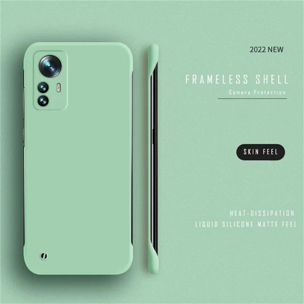Ультратонкий безрамочный чехол из ПК для Xiaomi MI 13 Pro 12S 10 11 9T Pro, цветной чехол для Mi 12X 11 Lite 5G NE, матовая жесткая крышка для телефона