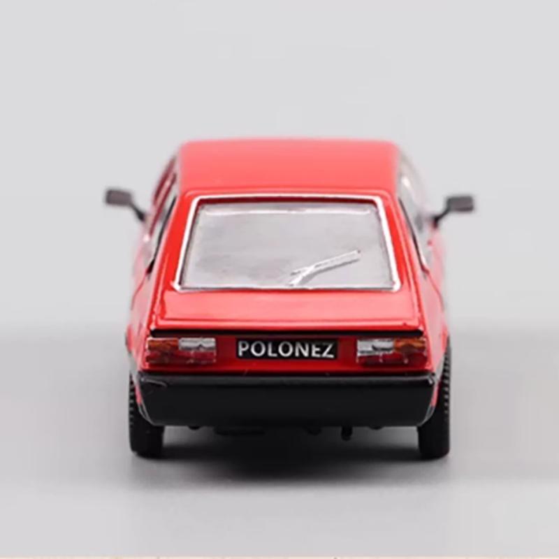 Перка 1:Масштаб 64 FSO Polonez Металлическая модель автомобиля Коллекция для взрослых Классический Сувенир Дисплей Подарок