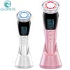EMS Micro Current Face Lifting Facial Massager Sonic Vibration Face Massager Wrinkle Remover Hot Cool Beauty Device