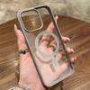 Магнитный прозрачный чехол для iPhone 17 16 15 14 13 12 11 Pro Max Plus Для беспроводной зарядки Magsafe Задняя крышка Прозрачные чехлы