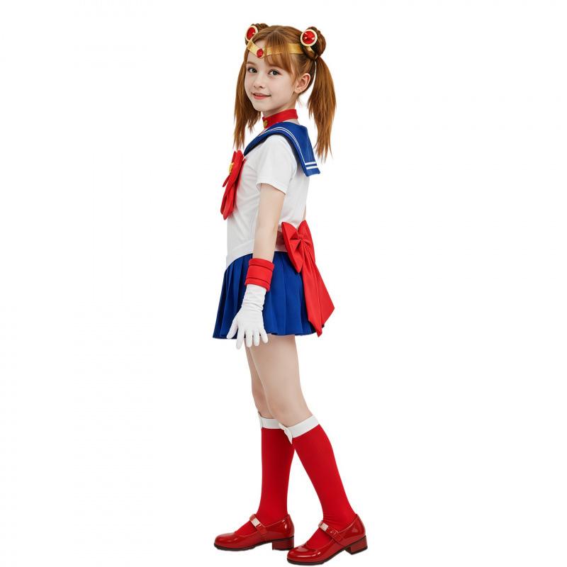 Sailor Moon Water Ice Moon Hare Costume Halloween Children's Sailor Costume Cosplay Costume
