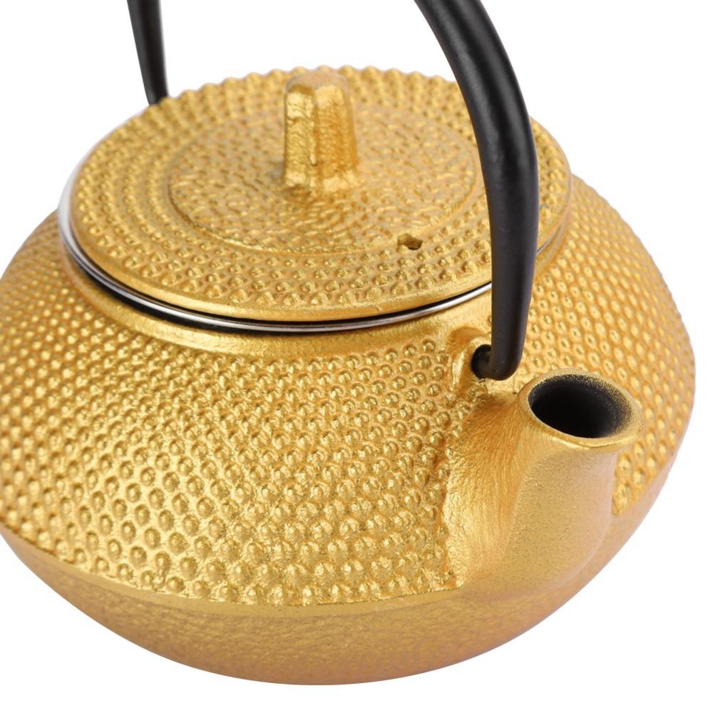 0.3L Cast Iron Teapot Stovetop Japanese Tetsubin Kettle Teapots Small Teapot Tea Brewing