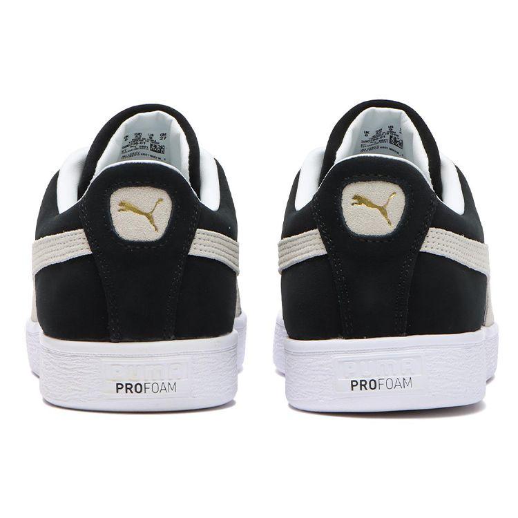 Puma Suede Casual Low-Top Sneakers Unisex Sneakers Black White 380706-01