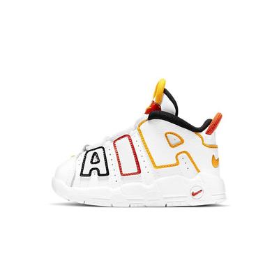 Детские кроссовки Air More Uptempo TD Roswell Raygun White Team-Orange Black DD9287-100
