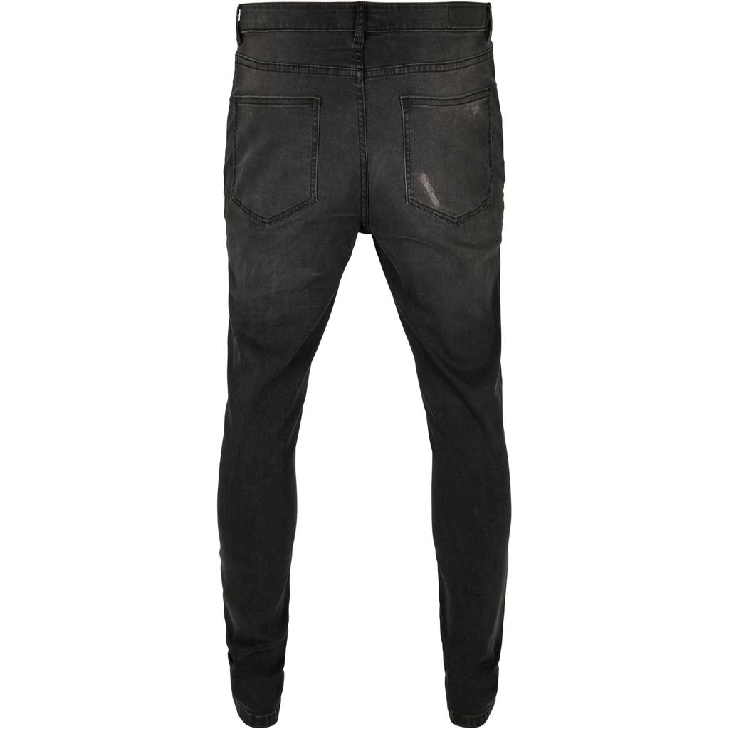 Urban Classics Mens Heavy Destroyed Slim Jeans