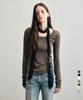 CITTA Contrast Stitch Soft U-Neck Long Sleeve T-Shirt_Ctt393(8Color) (A Type)
