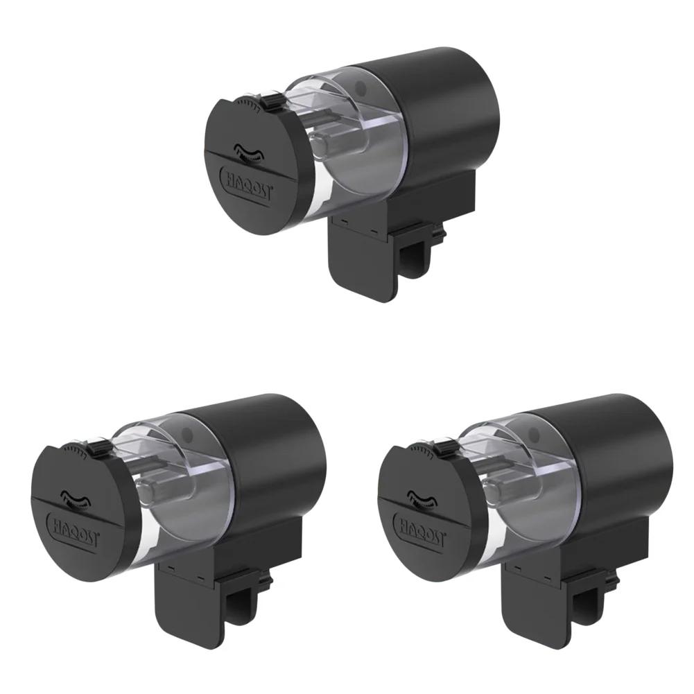 1-3PCS Automatic Intelligent Control Fish Feeder Large Capacity Aquarium Fish Food Dispenser 100ML Aquarium Goldfish Feeder Tank