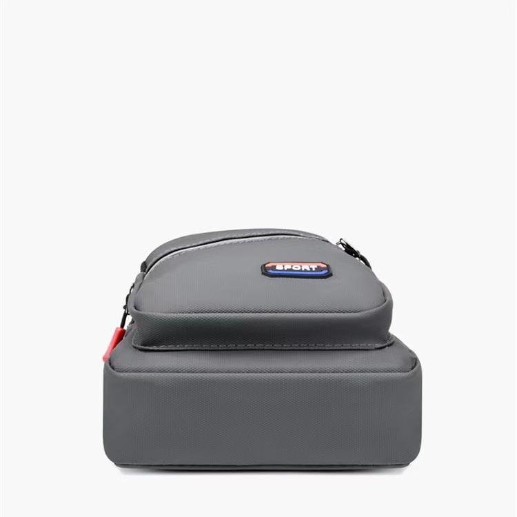 New Multifunctional Chest Bag Men's Fashion Trend Oxford Cloth Shoulder Bag Korean Style Casual Waterproof Messenger Bag