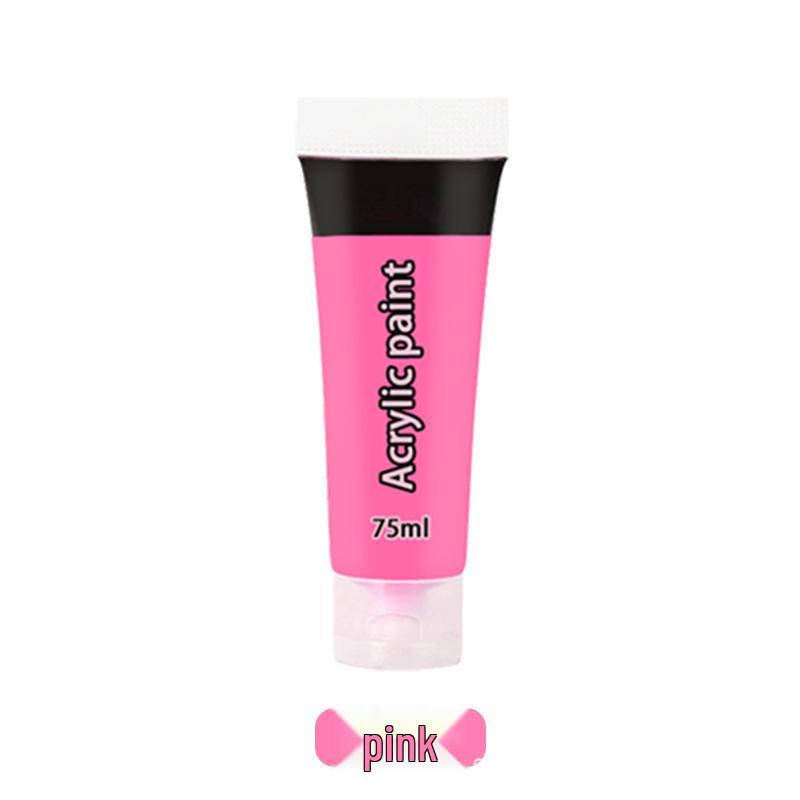 Акриловая Краска 75 мл Тюбик - Водостойкая Художественная Краска для Студентов и Стен
