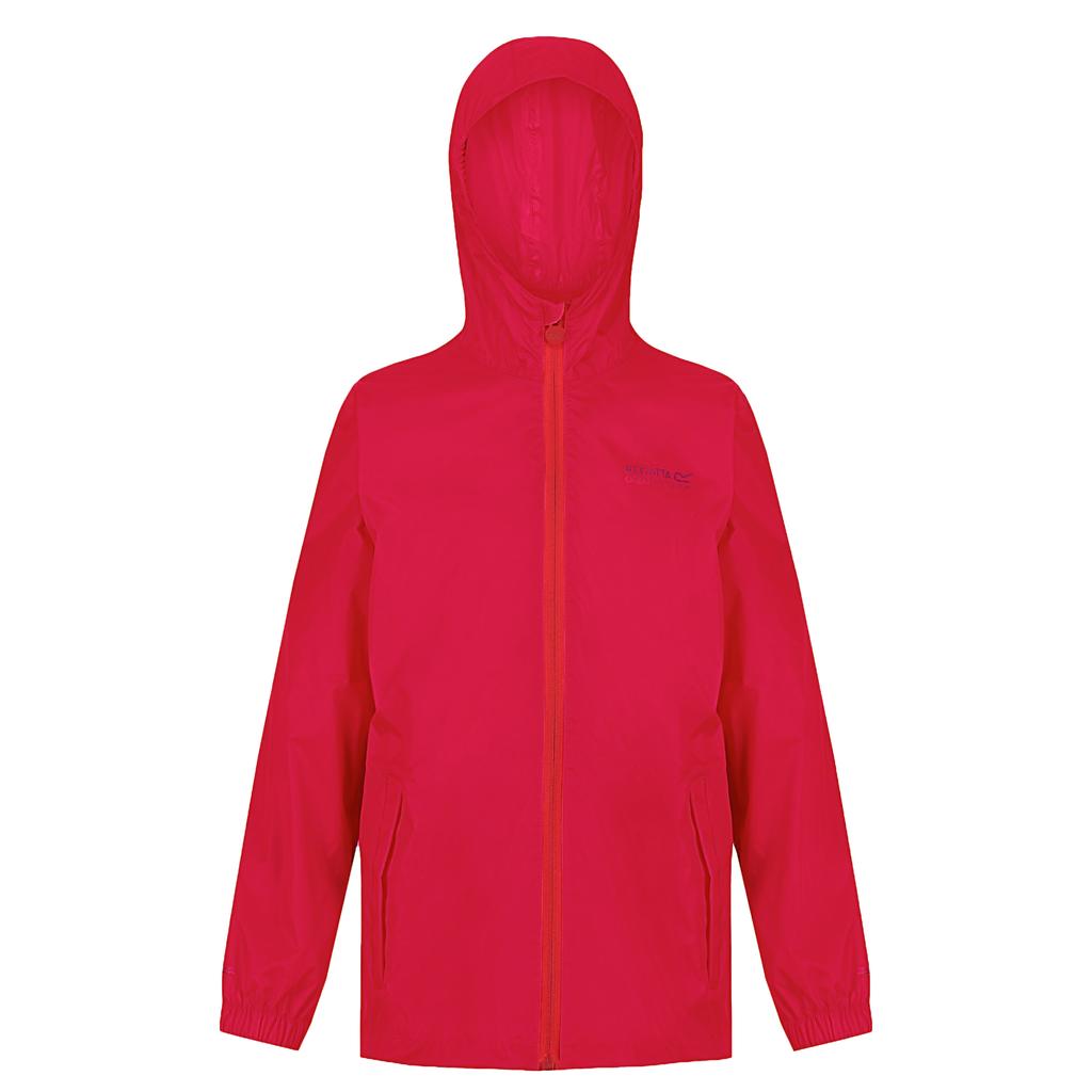 Regatta Great Outdoors Childrens/Kids Pack It Jacket III Waterproof Packaway Black