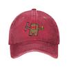 Baseball Cap Domo Kun 10 Summer Fitted Retro Hip Hop Hats  Female Male Design Kpop Rock Breathable Baseball Caps