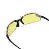 Спортивные солнцезащитные очки SWANS Airless Wave Lens Модель можно использовать ночью MTSIL Matte Titanium Silver x Matte Multi-Coated SA-517 Black/Yellow