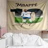 Kylian Mbappé Tapestry for Bedroom Aesthetic Classroom Tapestries Wall Hanging for Living Room Dorm Office,Ideal Creative Gift