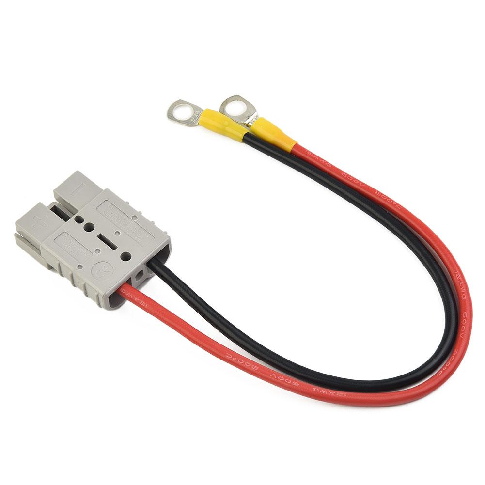 50A для Anderson Plug-Lead To Lug M8 Terminal Battery-Charge Connector-Cable
