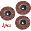 3 Pcs 3 Grinding Wheel Flap Discs Angle Grinder Sanding Disc Wood Abrasive Tool
