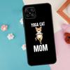 Забавный чехол с кошкой-йогой для Honor Magic 7 5 6 Lite Pro Honor X8b X9b X9a X8a X8 X9 X9c 50 70 90 200 Lite