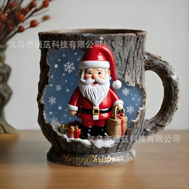 Resin Shark Coffee Mug Novelty Desk Decor Collectible Figurine Gift Men Women Office Home