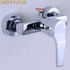 . Polished Chrome Finish New Wall Mounted Shower Faucet Bathroom Bathtub Handheld Shower Tap Mixer Faucet YT-5323
