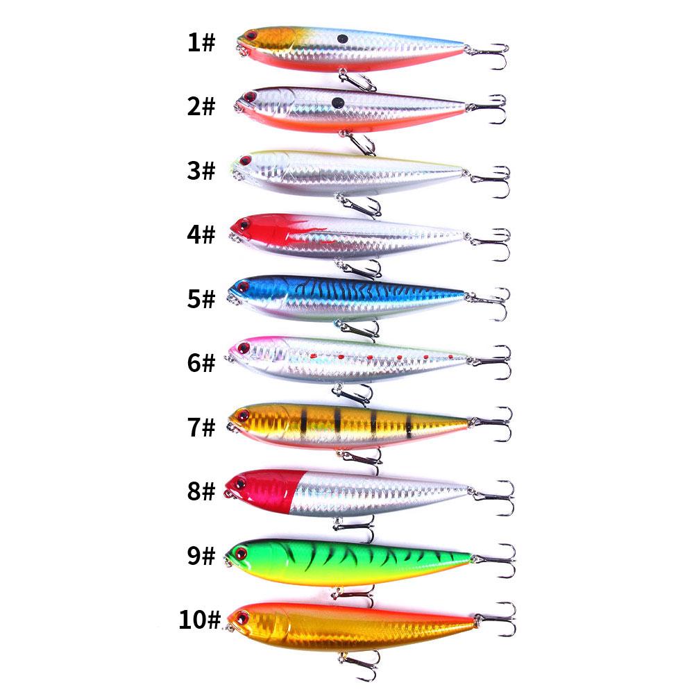 1шт Hengjia 11,5 см/21 г безгубный карандаш гольяна рыболовная приманка для морской рыбалки