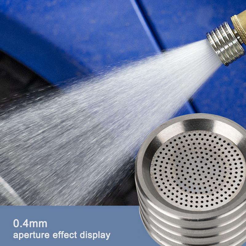 Интерфейс водяного пистолета высокого давления, насадка для мытья 0,4 мм 1/4, быстроразъемный распылитель для мойки автомобиля, лезвия для душа из нержавеющей стали