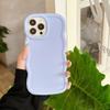 Мягкий матовый чехол Candy Wavy для iPhone 15 14 13 12 11 Pro Max XS X XR 8 7 Plus SE2, силиконовый противоударный бампер, задняя крышка