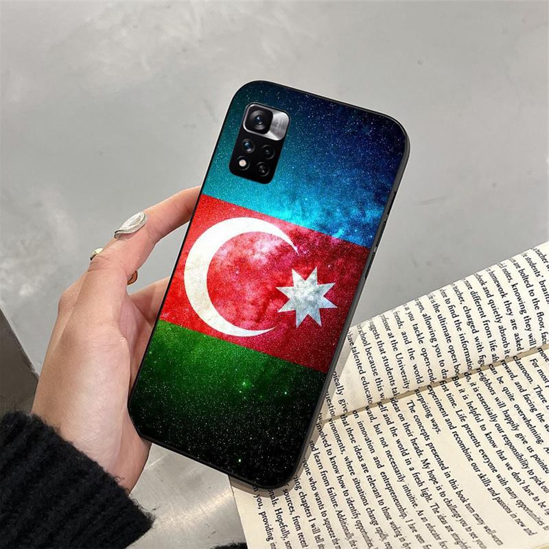 Чехол для телефона с флагом Азербайджана для Xiaomi Redmi note 13 12S 12 Pro 11S 11 10 Pro 10S Note 12S Redmi 10 10C 9C 13C