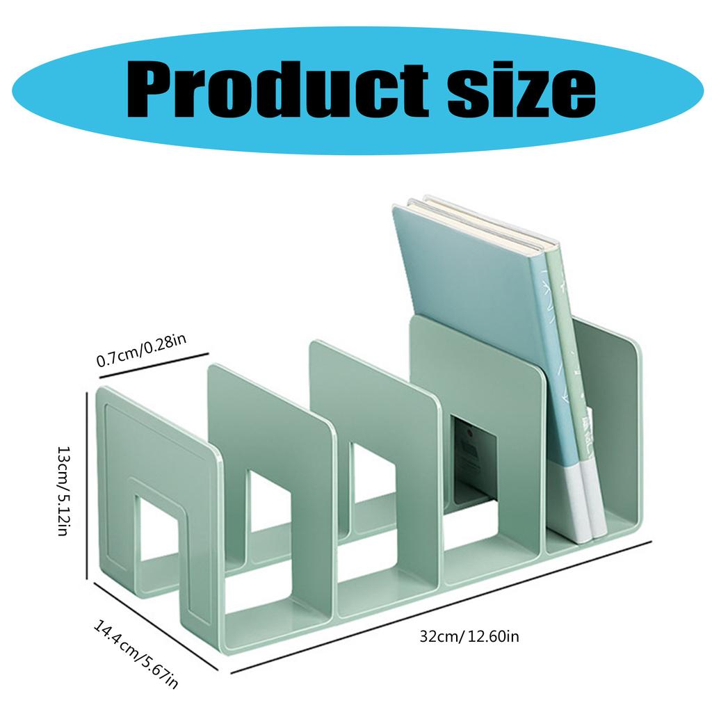 Стол Boodend с 4 отделениями, многофункциональный стол Bood End, подставка для журналов и книг, органайзеры для экономии места на столе