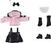 Nendoroid Doll Outfit Set Skirt with Suspenders Set Pink Black &