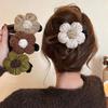 Plush Hair Clips Flower Duckbill Hair Clip Gifts Back Brain Hairpin