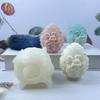 1 шт DIY Изготовление свечей Форма Симпатичная Яйцевидная силиконовая форма Мыло Форма Ароматерапевтическая свеча Форма Изготовление свечей 1 стиль